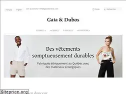 Sites similar to gaiaetdubos.com