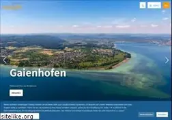 Sites similar to gaienhofen.de