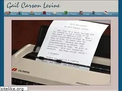 Sites similar to gailcarsonlevine.com