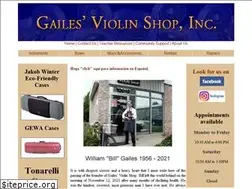 Sites similar to gailesviolin.com