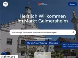 Sites similar to gaimersheim.de
