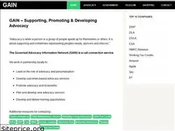 Sites similar to gain.org.uk