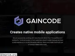 Sites similar to gaincode.com