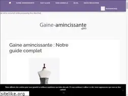 Sites similar to gaine-amincissante.pro