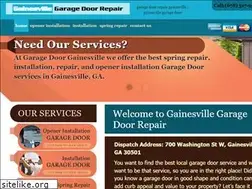 Sites similar to gainesvillegaragedoorrepair.org