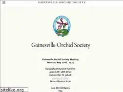 Sites similar to gainesvilleorchidsociety.org
