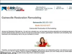 Sites similar to gainesvillerestoration.com