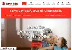 Sites similar to gainesvilletitleloan.com