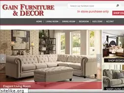 Sites similar to gainfurniture.net