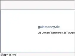 Sites similar to gainmoney.de