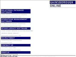 Sites similar to gainsborough.com