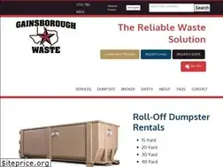 Sites similar to gainsboroughwaste.com