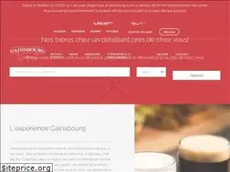 Sites similar to gainsbourg.ca