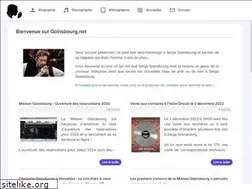 Sites similar to gainsbourg.net