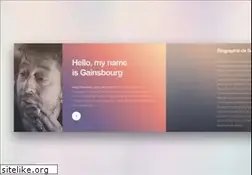 Sites similar to gainsbourg.org