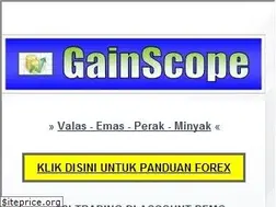 Sites similar to gainscope.site