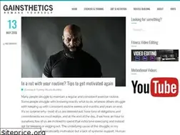 Sites similar to gainsthetics.com