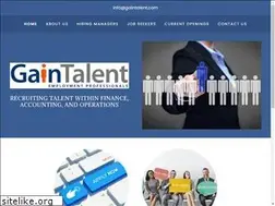 Sites similar to gaintalent.com