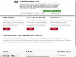 Sites similar to gaiser-spedition.de