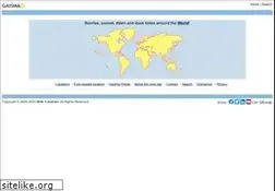 Sites similar to gaisma.com