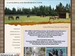 Sites similar to gaitedpleasurehorses.com