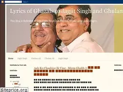 Sites similar to gajalsofjagjitsingh.blogspot.com