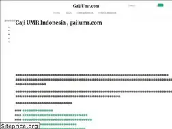 Sites similar to gajiumr.com