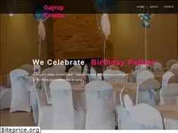 Sites similar to gajrupevents.in