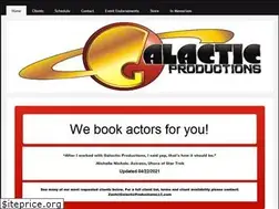 Sites similar to galacticproductionsevents.com