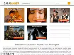 Sites similar to galadinner.de