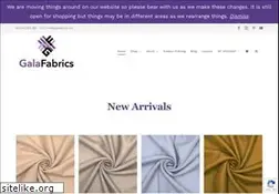 Sites similar to galafabrics.com