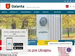 Sites similar to galanta.sk