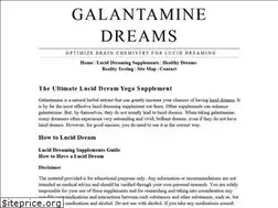 Sites similar to galantaminedreams.com
