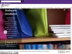 Sites similar to galantskakniznica.sk