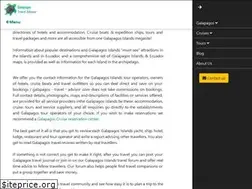 Sites similar to galapagos-travel-advisor.com