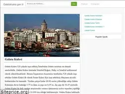Sites similar to galatakulesi.gen.tr