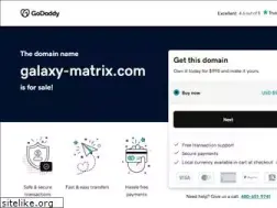 Sites similar to galaxy-matrix.com