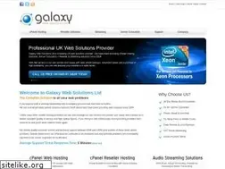 Sites similar to galaxy-webhosting.co.uk