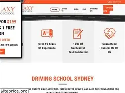 Sites similar to galaxydrivingschool.com.au