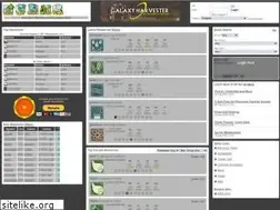Sites similar to galaxyharvester.net