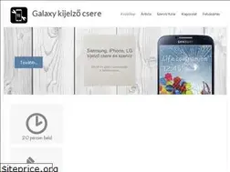 Sites similar to galaxykijelzocsere.hu