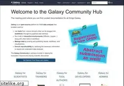 Sites similar to galaxyproject.org