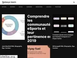 Sites similar to galaxys-team.fr