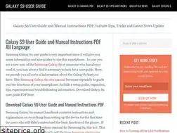 Sites similar to galaxys9userguide.com