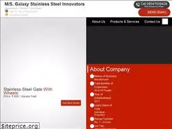 Sites similar to galaxystainless.com