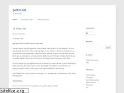 Sites similar to galder.net