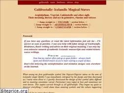 Sites similar to galdrastafir.com