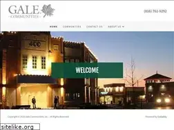 Sites similar to galecommunities.com