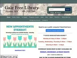 Sites similar to galefreelibrary.org