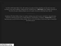 Sites similar to galeriabeta.co